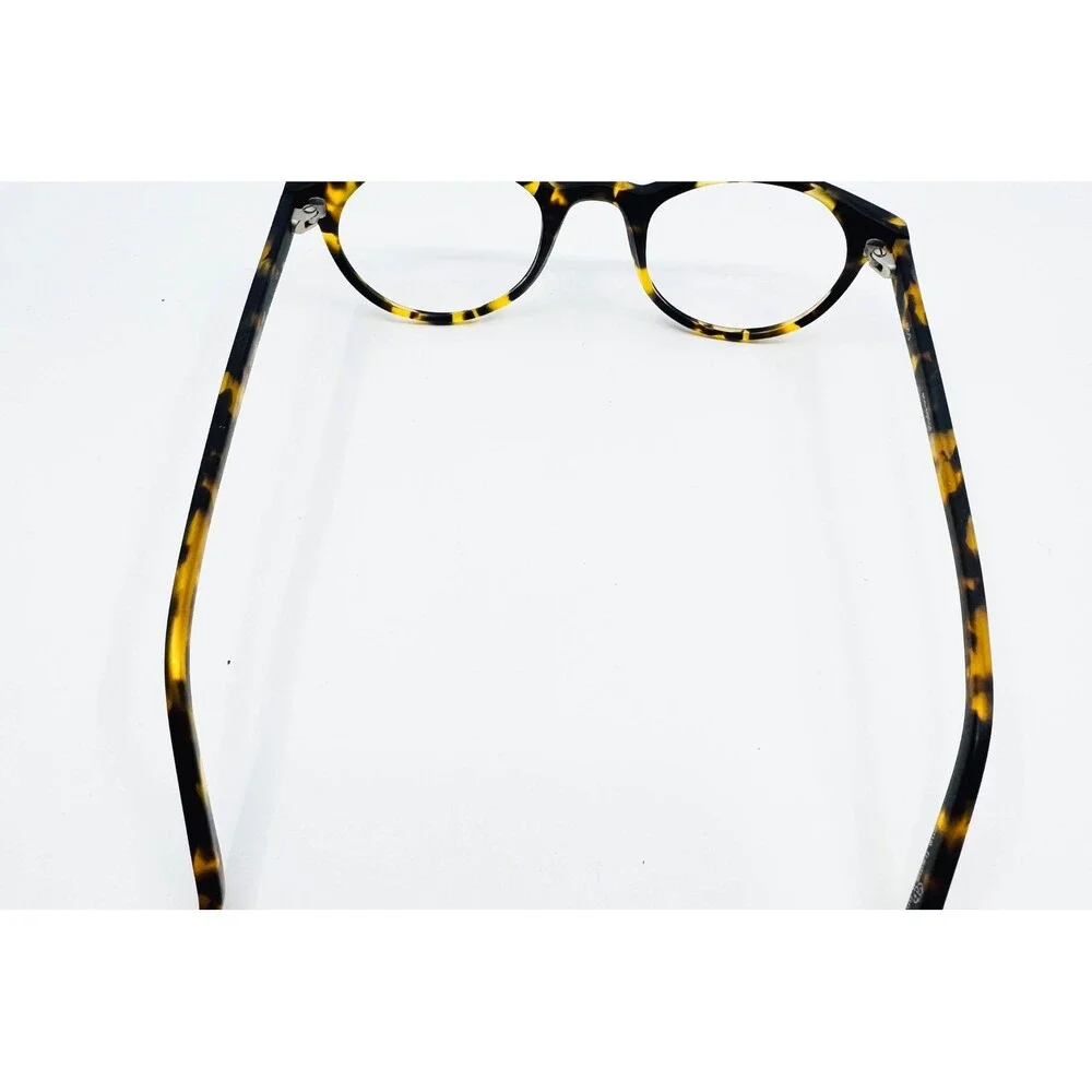 Eco Eyeglasses Frames Unisex Tortoise Mod 1054 Round 45-21-140